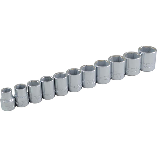 Socket Set, 11 Pcs, 3/8" Drive Size Seagulf Marine Industries Inc.