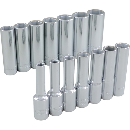 Socket Set, 14 Pcs, 3/8" Drive Size, Deep Seagulf Marine Industries Inc.