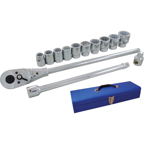 Socket & Attachment Set, 15 Pcs, 3/4" Drive Size Seagulf Marine Industries Inc.