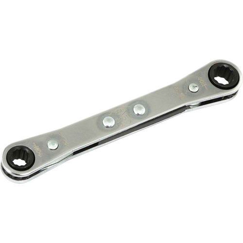 Flat Ratcheting Box Wrench, 1/4" Drive, Plain Handle Seagulf Marine Industries Inc.