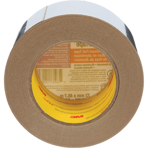 Venture Tape Aluminum Foil Tape, 1.8 mils Thick, 72 mm (3") x 45.7 m (150') Seagulf Marine Industries Inc.