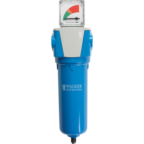 Pr&eacute;filtre coalescent avec manom&egrave;tre diff&eacute;rentiel, Standard, 1-1/2" NPT, Drain Automatique, Pour Poussi&egrave;re/Particules Seagulf Marine Industries Inc.