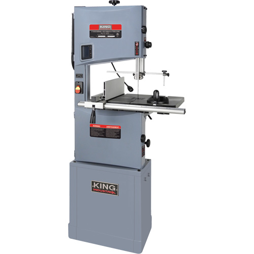 Scie &agrave; ruban &agrave; deux vitesses de 14" pour le bois, Vertical, 120 V, 1476 pi²/min/3280 pi²/min Seagulf Marine Industries Inc.