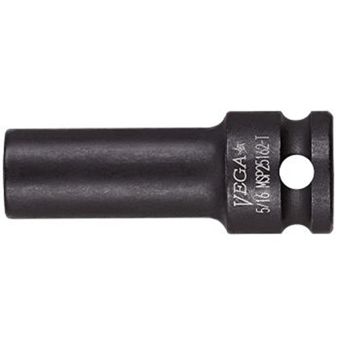 Thin Walled Socket, Impact, 1/2", 3/8" Drive, 6 Points, Deep Seagulf Marine Industries Inc.