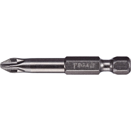 Embout pour outil &eacute;lectrique ACR, Phillips, Embout #1, Prise 1/4", Longueur 2" Seagulf Marine Industries Inc.