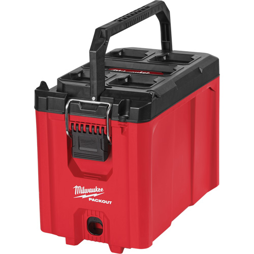 Coffre &agrave; outils compact Packout, 10" x 16-1/5" x 13", Noir/Rouge Seagulf Marine Industries Inc.