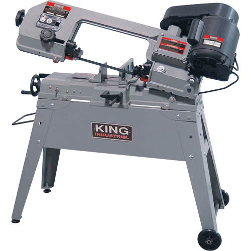 Metal Cutting Band Saw, Horizontal/Vertical, 5" Round and 4-1/2" x 6" Rectangular Cutting Capacity Seagulf Marine Industries Inc.
