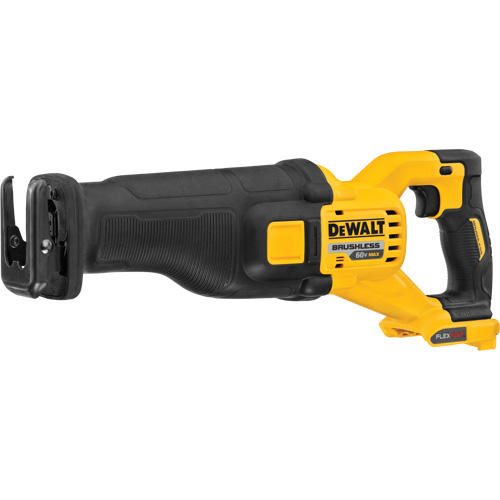 FlexVolt&reg; Max Brushless Reciprocating Saw (Tool Only), 60 V, Lithium-Ion Battery, 0-3000 SPM Seagulf Marine Industries Inc.