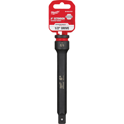 Shockwave Impact Duty Socket Extension, Impact, 1/2" Drive, 6" L Seagulf Marine Industries Inc.