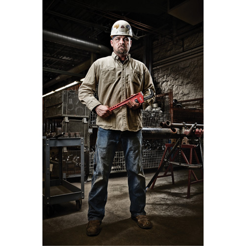 Pipe Wrench, 6" Jaw Capacity, 48" Long, Powder Coated Finish, Ergonomic Handle Seagulf Marine Industries Inc.