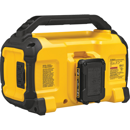 Max Jobsite Bluetooth&reg; Speaker (Tool Only), Lithium-Ion, 12 V/20 V Seagulf Marine Industries Inc.