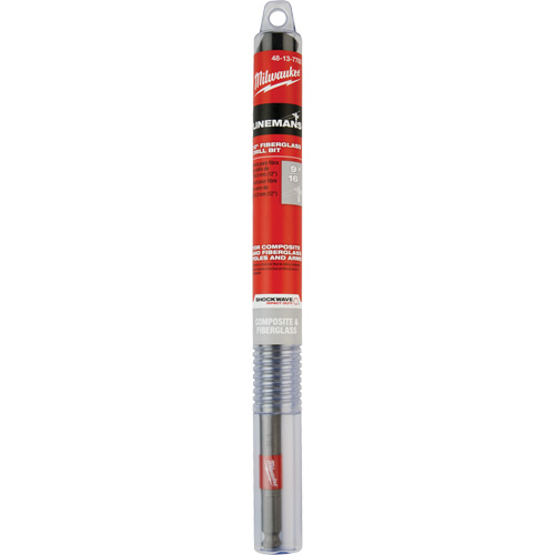 Shockwave Impact Duty Lineman's Fiberglass Drill Bit, 9/16", Carbide Seagulf Marine Industries Inc.