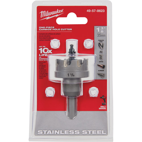 Scies-cloches au carbure monobloc, 1-3/8", Profondeur de la coupe de 3/16" Seagulf Marine Industries Inc.