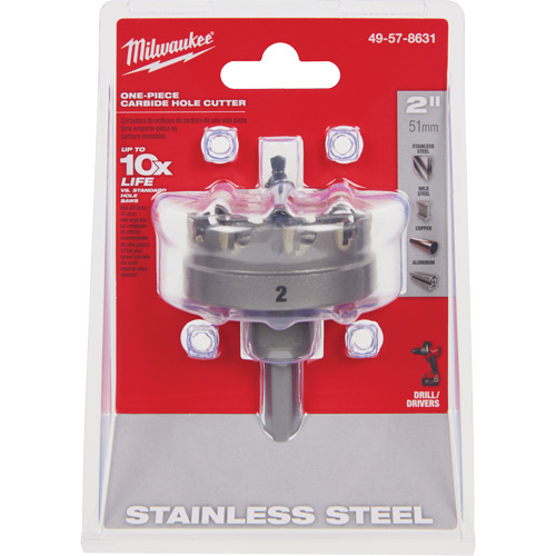 One-Piece Carbide Hole Cutters, 2", 3/16" Depth of Cut Seagulf Marine Industries Inc.