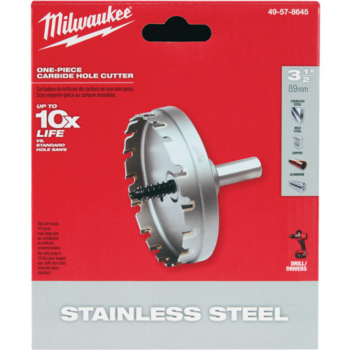 Scies-cloches au carbure monobloc, 3-1/2", Profondeur de la coupe de 3/16" Seagulf Marine Industries Inc.