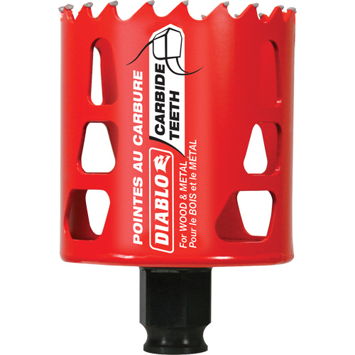 Scie cloche pour bois et m&eacute;tal, 2-3/8", Profondeur de la coupe 2-3/8", Carbure Seagulf Marine Industries Inc.