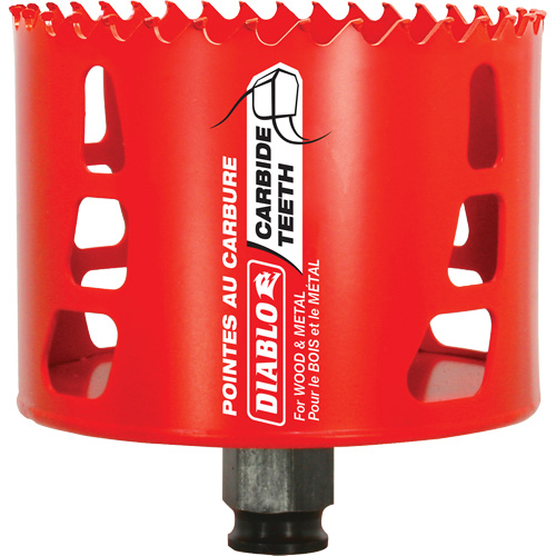 Scie cloche pour bois et m&eacute;tal, 3-1/2", Profondeur de la coupe 2-3/8", Carbure Seagulf Marine Industries Inc.