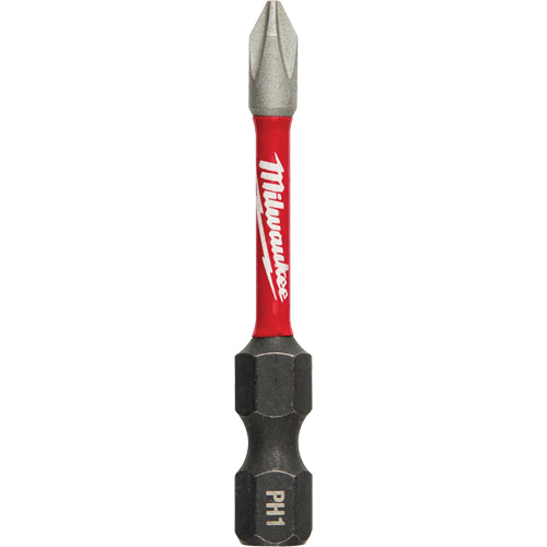 Embouts &agrave; percussion Shockwave Impact-Duty, Phillips, Embout #1, Prise 1/4", Longueur 2" Seagulf Marine Industries Inc.