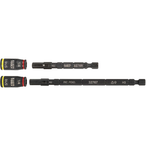 3-in-1 Impact Flip Socket Set, Hex, 1/4" Drive, 3 Pcs Seagulf Marine Industries Inc.