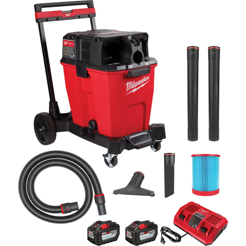 M18 Fuel Cordless Dual-Battery Wet/Dry Vacuum, 18 V, 12 gal. Capacity Seagulf Marine Industries Inc.