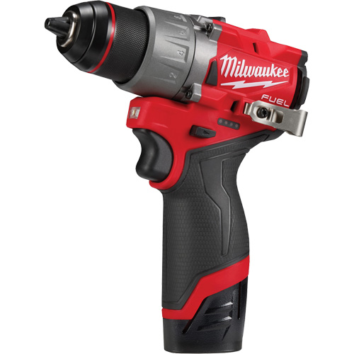 M12 Fuel Drill/Driver Kit, Lithium-Ion, 12 V, 1/2" Chuck, 400 in-lbs Torque Seagulf Marine Industries Inc.