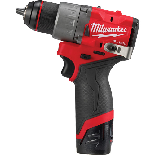 M12 Fuel Drill/Driver Kit, Lithium-Ion, 12 V, 1/2" Chuck, 400 in-lbs Torque Seagulf Marine Industries Inc.