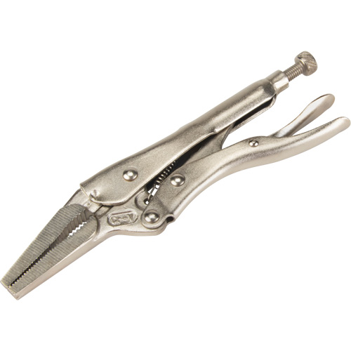 Locking Pliers with Wire Cutter, 6-1/2" Length, Long Nose Seagulf Marine Industries Inc.