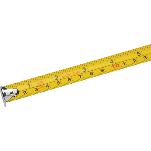 Ruban &agrave; mesurer, 5/8" x 12', Marques de goujon Imp&eacute;rial & m&eacute;trique Seagulf Marine Industries Inc.