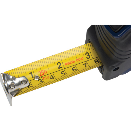 Ruban &agrave; mesurer, 1" x 25', Marques de goujon Imp&eacute;rial & m&eacute;trique Seagulf Marine Industries Inc.