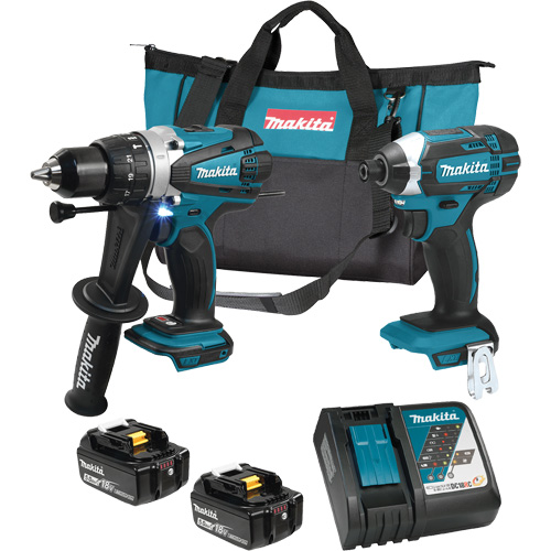 Trousse de 2 outils sans fil LXT avec moteurs sans balai, Lithium-ion, 18 V Seagulf Marine Industries Inc.