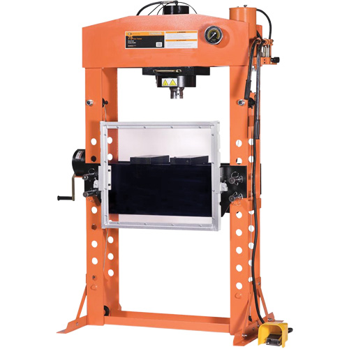Super Heavy-Duty Shop Presses, 75 tons Capacity Seagulf Marine Industries Inc.