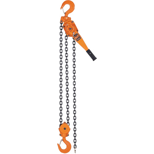 KLP-600L-5 KLP Series Lever Chain Hoists, 5' Lift, 12000 lbs. (6 tons) Capacity, Steel Chain Seagulf Marine Industries Inc.