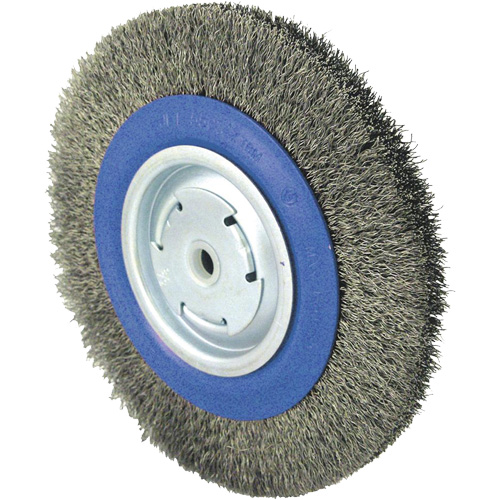 Brosse rotative &agrave; fil torsad&eacute;, 8" dia., Fils 0,014", Arbre 1/2" - 5/8" - 2 Seagulf Marine Industries Inc.