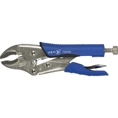 J7WRG Pince-&eacute;taux &agrave; m&acirc;choire courb&eacute;e, Longueur 7", M&acirc;choire courb&eacute;e Seagulf Marine Industries Inc.