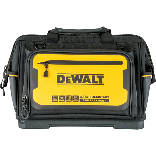 Sac &agrave; outils &agrave; bouche ouverte PRO 16", 31 pochettes, Noir/Jaune Seagulf Marine Industries Inc.