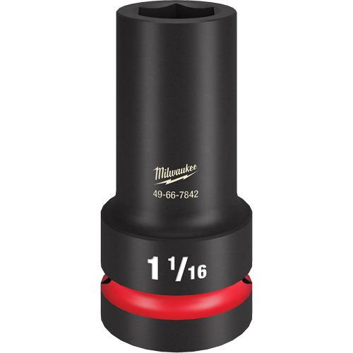 Shockwave Impact Duty Thin Wall Extra Socket, Impact, 1-1/16", 1" Drive, 6 Points, Deep Seagulf Marine Industries Inc.