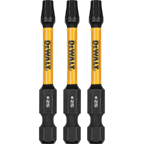 Forets pour tournevis &agrave; chocs FLEXTORQ 3 mcx, Torx, T-25, Prise 1/4" Seagulf Marine Industries Inc.