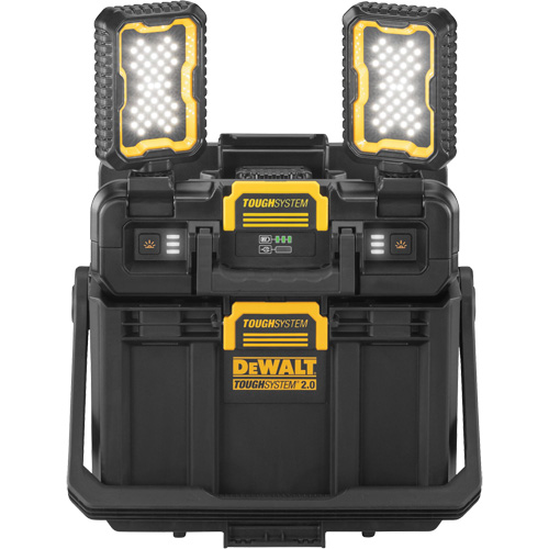 ToughSystem&reg; 2.0 Adjustable Work Light with Storage, 16" x 11" x 14", Black/Yellow Seagulf Marine Industries Inc.