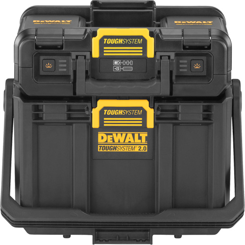 ToughSystem&reg; 2.0 Adjustable Work Light with Storage, 16" x 11" x 14", Black/Yellow Seagulf Marine Industries Inc.
