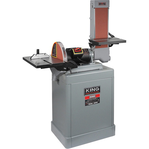 Belt & Disc Sander, 6" W x 48" L Belt, 12" Disk Seagulf Marine Industries Inc.