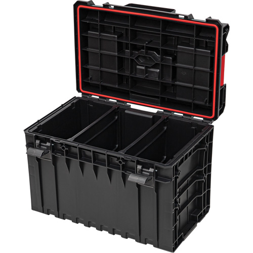 Arx Large Toolbox, 23" x 15-1/5" x 16-1/2", Black Seagulf Marine Industries Inc.