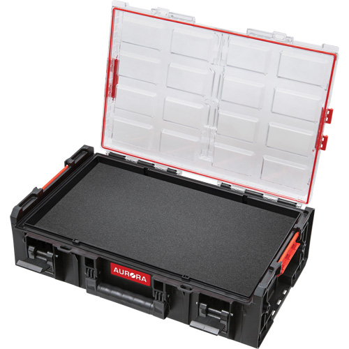 Organisateur deux fois tr&egrave;s grand avec cloisons en mousse &agrave; plusieurs couches Arx, 23" x 15-1/5" x 6-4/5", Noir Seagulf Marine Industries Inc.