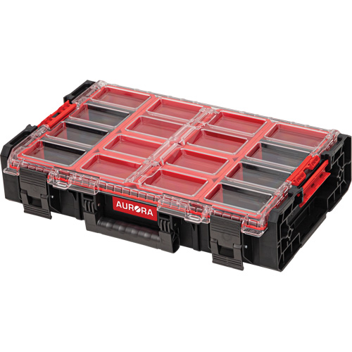 Organisateur tr&egrave;s-grand avec bacs courts Arx, 23" x 15-1/5" x 5", Noir Seagulf Marine Industries Inc.