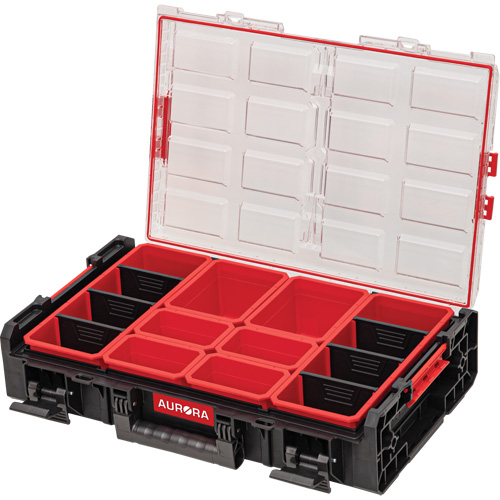 Organisateur tr&egrave;s-grand avec bacs courts Arx, 23" x 15-1/5" x 5", Noir Seagulf Marine Industries Inc.