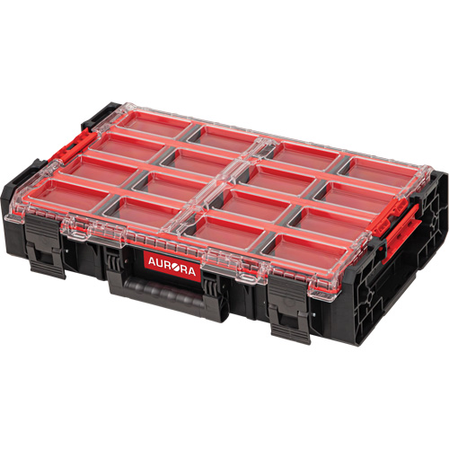 Organisateur tr&egrave;s grand avec bacs longs Arx, 23" x 15-1/5" x 5", Noir Seagulf Marine Industries Inc.