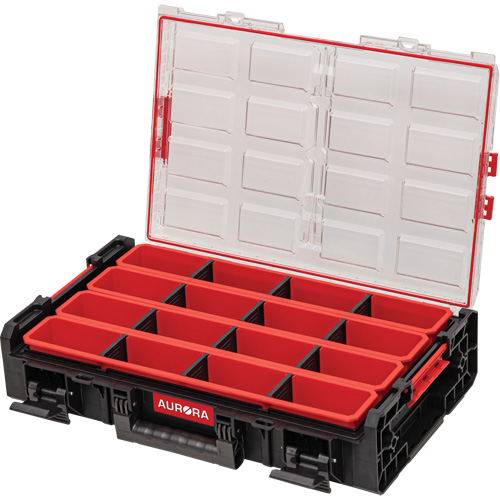 Organisateur tr&egrave;s grand avec bacs longs Arx, 23" x 15-1/5" x 5", Noir Seagulf Marine Industries Inc.