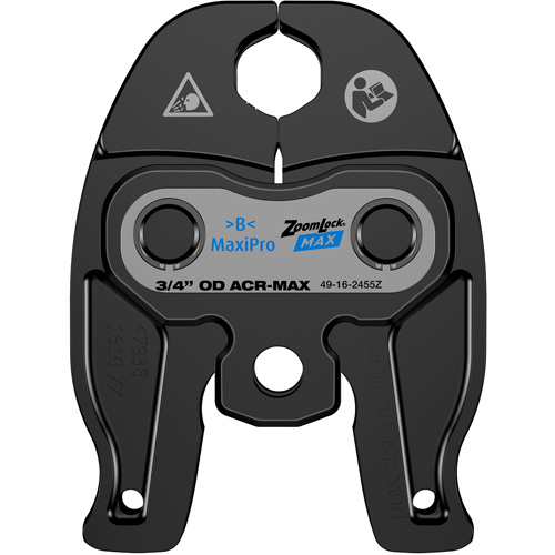 M&acirc;choire de presse ZoomLock MAX 3/4" pour outils de presse M12 FORCE LOGIC Seagulf Marine Industries Inc.