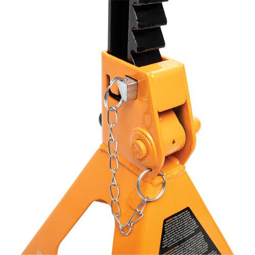 Ratcheting Jack Stand, Locking Pin, 6 tons Capacity, 15-3/4" - 24-1/2" H Seagulf Marine Industries Inc.