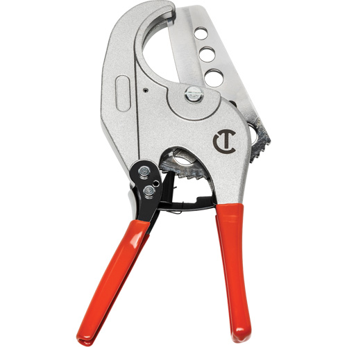 Ratcheting PVC Pipe Cutter with Dipped Grips, 1/4"- 2-3/8" Capacity Seagulf Marine Industries Inc.