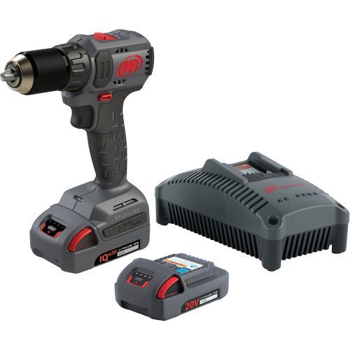 Ensemble de perceuse-tournevis compact sans fil, Lithium-ion, 20 V, Mandrin 1/2", Couple 37 lb-pi Seagulf Marine Industries Inc.